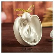 Оберег "Мадонна", цвет серебристый, 8 см