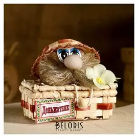 Оберег «Сундучок-деньжатник», 9х12 см