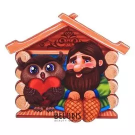 Оберег значок домовой "Лука миролюбов"