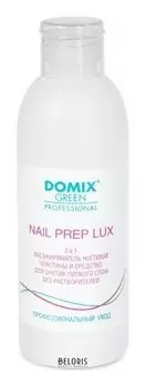 Обезжириватель ногтевой пластины и средство для снятия липкого слоя без растворителя Nail prep Lux 2 в 1 (Объем 200 мл)