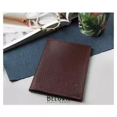 Обложка для автодокументов, цвет бордовый