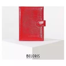 Обложка для автодокументов, цвет красный