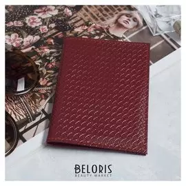 Обложка для автодокументов, цвет красный