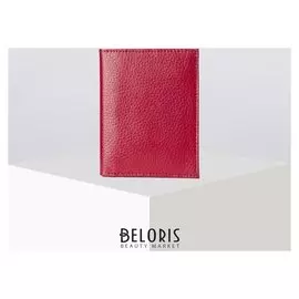 Обложка для автодокументов, цвет красный