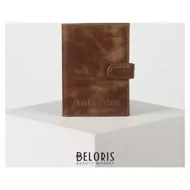 Обложка для автодокументов, цвет рыжий