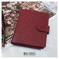 Обложка для автодокументов и паспорта, цвет красный