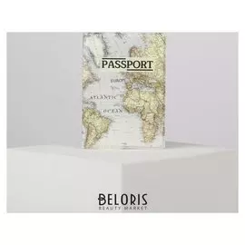 Обложка для паспорта, цвет белый