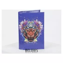 Обложка для паспорта, цвет фиолетовый