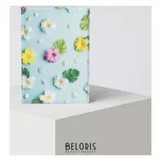 Обложка для паспорта, цвет голубой