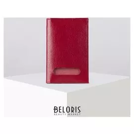 Обложка для паспорта, цвет красный