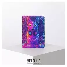 Обложка для паспорта, цвет разноцветный