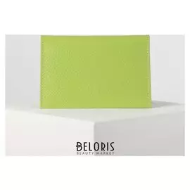 Обложка для паспорта, цвет зелёный