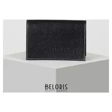 Обложка для паспорта, флотер, цвет чёрный