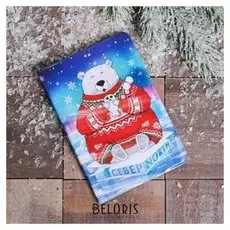 Обложка на паспорт «Север. мишка»