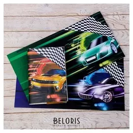 Обложка со вставками «Авто», 23.2×45 см