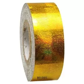 Обмотка для гимнастических булав и обручей Galaxy, цвет жёлтый металлик