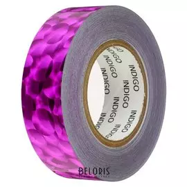 Обмотка для обруча с подкладкой Indigo 3D Bubble 20 мм × 14 м, цвет фуксия