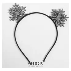 Ободок снежинки