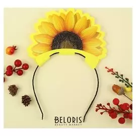 Ободок «Солнечный», фетр