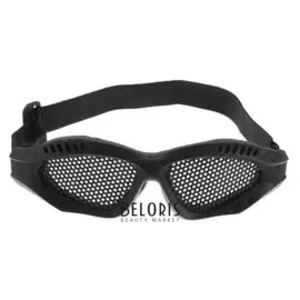 Очки для езды на мототехнике, грязезащита, армированные, черный