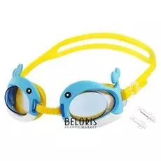 Очки для плавания Дельфин + беруши детские