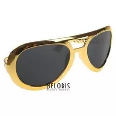 Очки-гигант «Красота», цвет золотой