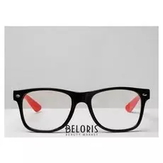 Очки компьютерные 28007, цвет чёрно-красный