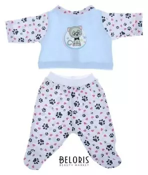 Одежда для кукол Ползунки и кофточка, микс