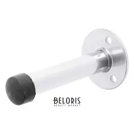 Ограничитель двери настенный силумин, хром, 1 шт.