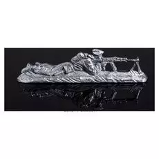 Оловянный солдатик "Десантник с пулеметом. ВДВ"