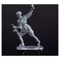 Оловянный солдатик "Гранатометчик"