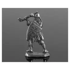 Оловянный солдатик "Рыцарь с топором"