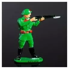 Оловянный солдатик "Стрелок стоя"