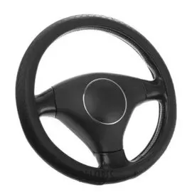 Оплетка на руль Nova Bright размер M, чёрная