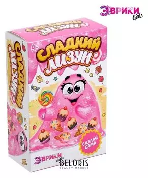 Опыты для детей Сладкий лизун
