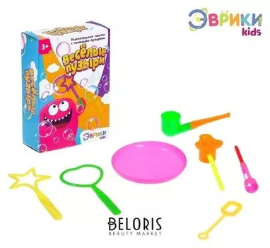 Опыты с мыльными пузырями «Весёлые пузыри»