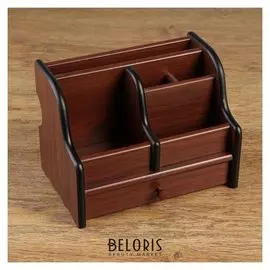 Органайзер 5 секций с выдв ящиком, 21*14*15см