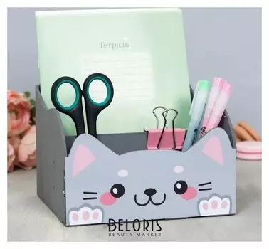 Органайзер для канцтоваров "Кошечка"