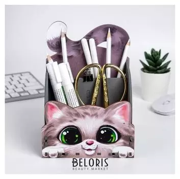 Органайзер для канцтоваров Котик