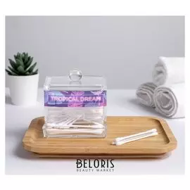 Органайзер для ватных палочек "Tropical Dream", 10,5 х 9,5 см