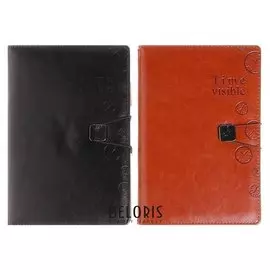 Органайзер формат А5, на резинке, 100 листов, линия, обложка ПВХ