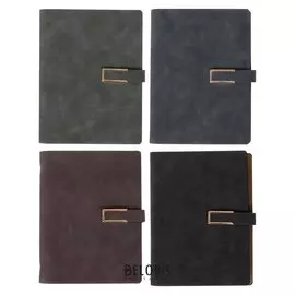 Органайзер на кольцах, формат А5, 90 листов, линия, с хлястиком