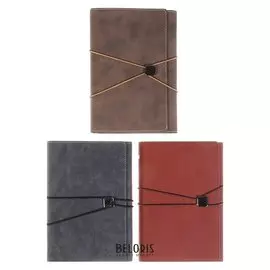 Органайзер на кольцах, формат А5, на резинке, 100 листов, линия, обложка ПВХ