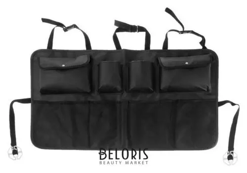 Органайзер на заднее сиденье 87 х 47 см, 8 карманов, кожа PU, черный