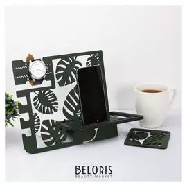 Органайзер настольный "Зеленый лист"