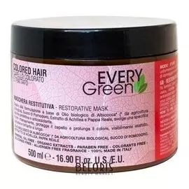 Органическая маска для окрашенных волос Colored Hair Restoring Mask (Объем 500 мл)