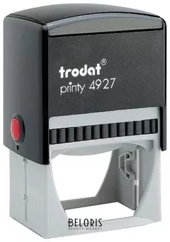 Оснастка для штампа, размер оттиска 60х40 мм, синий, Trodat 4927, подушка в комплекте