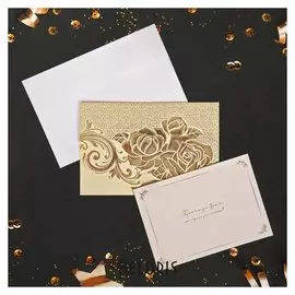 Открытка поздравительная «Пусть будет всё что нужно для счастья», 12 × 18 см