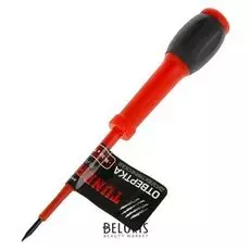 Отвертка диэлектрическая Tundra, SL3 х 75 мм