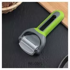 Овощечистка «Умелец», 17×7,5 см, с тремя лезвиями